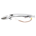 Trq Rear Left Exterior Door Handle Chrome Drivers Side Compatible With 2007-2... New. Price: $92.11.