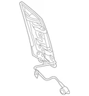 Genuine Nissan Exterior Door Handle 80607-6GG0A New. Price: $217.88.