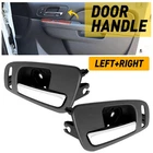 Interior Door Handle Front Black With Chrome Fit 2007-2013 Chevrolet Avalanche New. Price: $20.09.