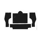 Scott Drake CUC2R 64-67 Ford Mustang Floor Carpet Insulator New. Price: $101.95.