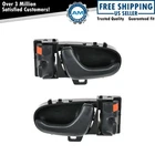 Trq Inside Interior Door Handles Black & Pair Set For 92-94 Metro Swift New. Price: $21.09.