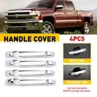 For 2007-2014 Chevy Silverado Tahoe Chrome Door Handle Levers Cover Trim Bezel New. Price: $22.99.