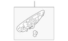 Genuine Subaru Handle Outside 61022AG03ANN New. Price: $37.79.