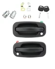 Exterior Door Handles & Lock Cylinders Keys Set Fit 1999-07 Cadillac Chevy Gmc New. Price: $29.99.