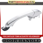 Rear Driver Passenger Chrome Exterior Door Handle For Dodge Grand Caravan Ram New. Price: $38.99.