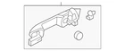 Genuine Honda Exterior Door Handle 72180-TK8-A21ZC New. Price: $303.62.