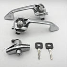 Used Mercedes W108 W109 Front Door Chrome Handle Trunk Lock With 2 Keys. Price: $375.00.