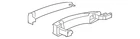 Genuine Gm Handle Outside 13548095 New. Price: $94.50.