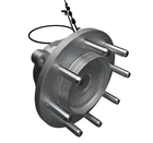 Mopar 68292887AA Front Left Right Wheel Bearing & Hub For Ram 2500 3500 New. Price: $303.79.