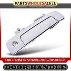 Front Chrome Exterior Door Handle W/ Keyhole For Chrysler Sebring Dodge Coupe New. Price: $15.99.