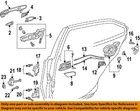 Toyota Oem 18-25 Avalon Rear Door Lock Hardware-cover 6922706100 New. Price: $14.20.