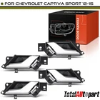4PSC Chrome Interior Door Handle For Chevrolet Captiva Sport 12-15 Front & Rear New. Price: $27.63.