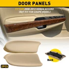 For Honda Accord Sedan 08-12 Beige Leather Front L+r Door Panels Armrest Cover New. Price: $16.14.
