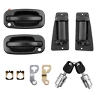4X Exterior Door Handles W/ Lock Cylinder Fit 99-2007 Chevy Silverado Gmc Sierra New. Price: $34.40.