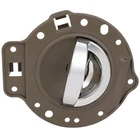 Door Handle Interior Rear Khaki & Silver Left Fits 2006-2009 2010 Jeep Commander New. Price: $14.95.