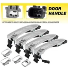 Auxito 4PCS Front Rear Exterior Chrome Door Handle For 2009-2014 Nissan Murano New. Price: $62.69.
