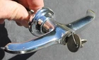 Vintage Mercedes Benz W22 Exterior Chrome Trunk Handle Keys Used. Price: $300.00.