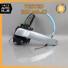 Bmw I3 I01 Hybrid Front Left Exterior Door Handle W/ Lock Cylinder Silver Oem Used. Price: $124.50.