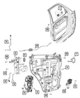 Genuine Mopar Exterior Door Handle 4589807AB New. Price: $60.26.