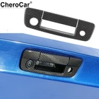 Black Carbon Fiber Rear Door Tailgate Handle Trim For Dodge Ram 1500 2010-2017 New. Price: $19.02.