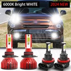 For 2014-2020 Fiat 500L 4-DOOR Pop 1.4L Led Headlights Bulbs Fog Combo Kit New. Price: $29.39.
