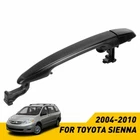 Exterior Door Handle For 2004-2010 Toyota Sienna Rear Lh Sliding Black Abs New. Price: $10.44.
