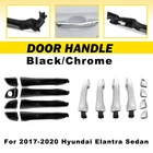 Outer Front Chrome Rear Black Door Exterior Handle For Hyundai Elantra 2017-2020 New. Price: $19.94.