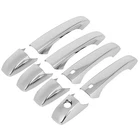 Chrome Outside Door Handle Cover For 2011-2019 Jeep Grand Dodge Durango 4 New. Price: $13.49.