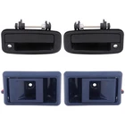 4XDOOR Handles For 1989-1992 Geo Prizm Interior Exterior Front Lh +rh Black Blue New. Price: $18.55.