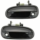 New Front Outside Door Handles Set Lh Smooth Black For 1996-2000 Honda Civic. Price: $17.95.