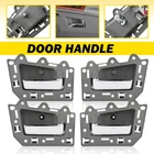 4X Gray Inner Door Handles Fit 2005-10 Jeep Grand Cherokee Front Rear Lh Eppe New. Price: $37.99.