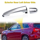 Rear Left Outside Driver Handle For Door 2011-2015 Kia Sorento 836521U010 Silver New. Price: $8.54.