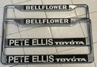 Pete Ellis Toyota Bellflower Calif License Frames Jdm Celica Supra Land Cruiser Used. Price: $124.99.