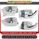 4X Front & Rear Side Chrome Interior Door Handle For Kia Sorento 2003-2009 Suv New. Price: $30.99.