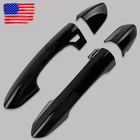 2PCS Ford Mustang 2015-2021 Door Exterior Handle Trim Cover Bright Black New. Price: $13.99.