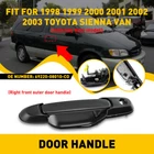 Outside Door Handle For 1998-03 Toyota Sienna Van With Key Hole Front Right New. Price: $11.99.
