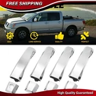 Set Of Exterior Door Handles Chrome Assembly For Nissan Titan Armada 2004-2015 New. Price: $62.69.