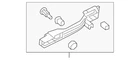 Genuine Honda Handle Base 72642-TBA-A71 New. Price: $53.00.