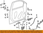 Gm Oem 19-26 Canyon Front Door Lock Hardware-handle Base 13550993 New. Price: $31.69.