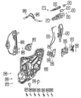 Genuine Mopar Exterior Door Handle Right 5VH52RXFAA New. Price: $24.83.