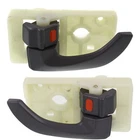 Interior Door Handle For 2005-2009 Hyundai Tucson Set Of Gray Plastic New. Price: $49.47.
