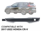 Exterior Door Handle For 2017 2022 Cr-v Front Driver Left Lh Side 72187TLCA11 New. Price: $30.29.