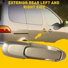 Rear Left Right Sliding Door Fit Handle 1998-2003 Toyota Sienna 040 Beige New. Price: $18.04.