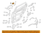 Hyundai Oem 16-21 Tucson Rear Door Lock Hardware-cover 83652D3000 New. Price: $28.66.