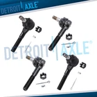 4PC Front Driver And Passenger Inner Outer Tie Rod For Dodge B3500 Ram Van New. Price: $41.80.