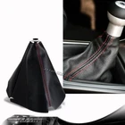 Universal Jdm Red Stitch Black Pvc Leather Shifter Gear Knob Boot Cover New. Price: $9.99.
