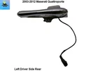 69287700 03 To 12 Maserati Quattroporte Left Rear Exterior Door Handle Used. Price: $69.00.