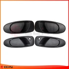 Black Door Handles Outside Outer Exterior Set Of 4 For 1992-1995 Honda Civic New. Price: $29.49.