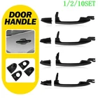 Fits Kia Spectra 4PCS Outer Door Handles Front Rear Left Right Black 1-10SET New. Price: $215.99.