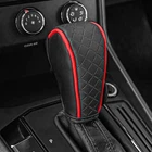 Leather Car Gear Shift Knob Cover, Upgraded Anti-slip Design Stick Black/red New. Price: $14.97.